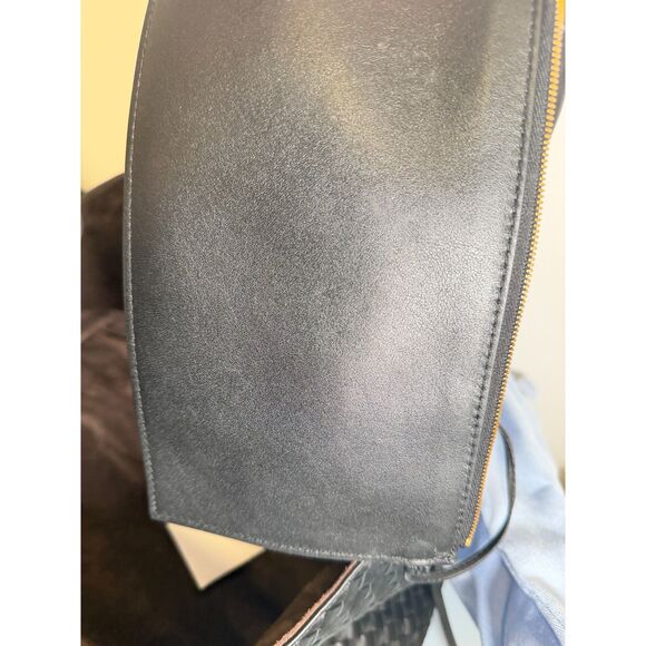 Bottega Veneta Pinacoteca Medium Tote in Black with Brown Fondant Suede Lining - Picture 7 of 9